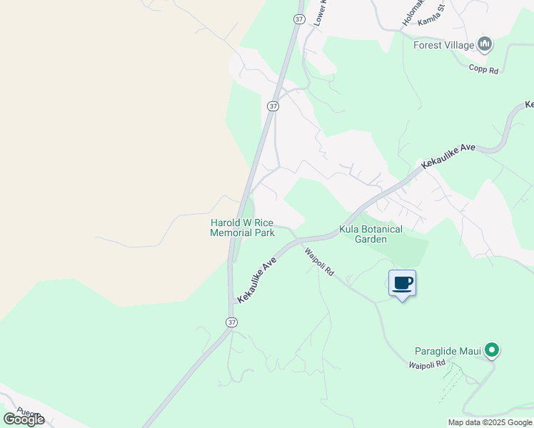 map of restaurants, bars, coffee shops, grocery stores, and more near 59 Waipoli Road in Kula