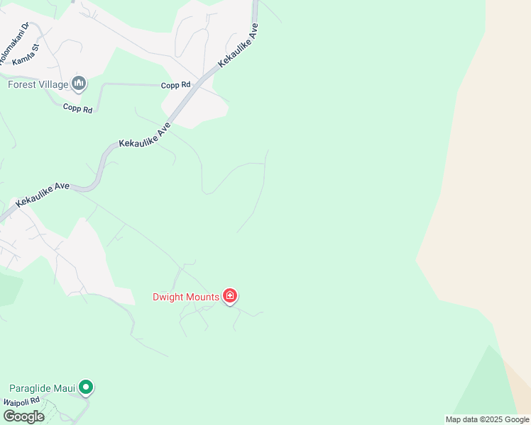 map of restaurants, bars, coffee shops, grocery stores, and more near 59 Ululani Street in Kula