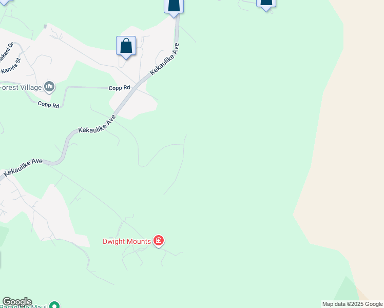 map of restaurants, bars, coffee shops, grocery stores, and more near 35 Ululani Street in Kula