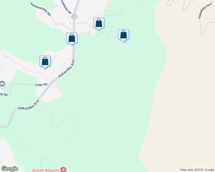map of restaurants, bars, coffee shops, grocery stores, and more near 0 Kekaulike Avenue in Kula