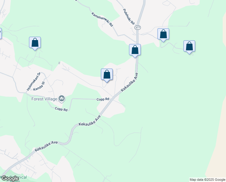 map of restaurants, bars, coffee shops, grocery stores, and more near 55 Ihe Place in Kula