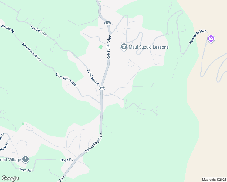 map of restaurants, bars, coffee shops, grocery stores, and more near 165 Hapapa Road in Kula
