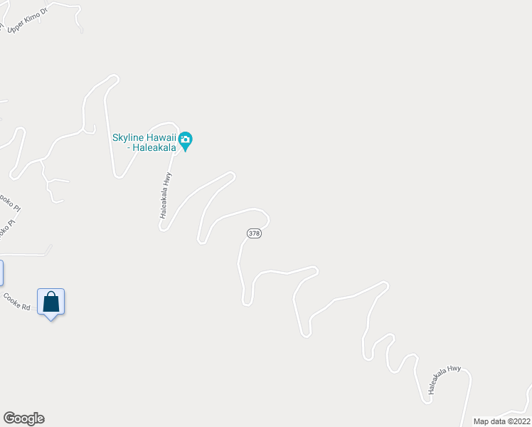 map of restaurants, bars, coffee shops, grocery stores, and more near Haleakala Highway in Kula