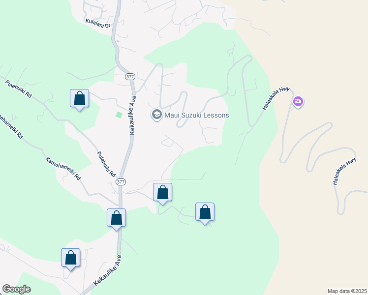 map of restaurants, bars, coffee shops, grocery stores, and more near 210 Napoko Place in Kula