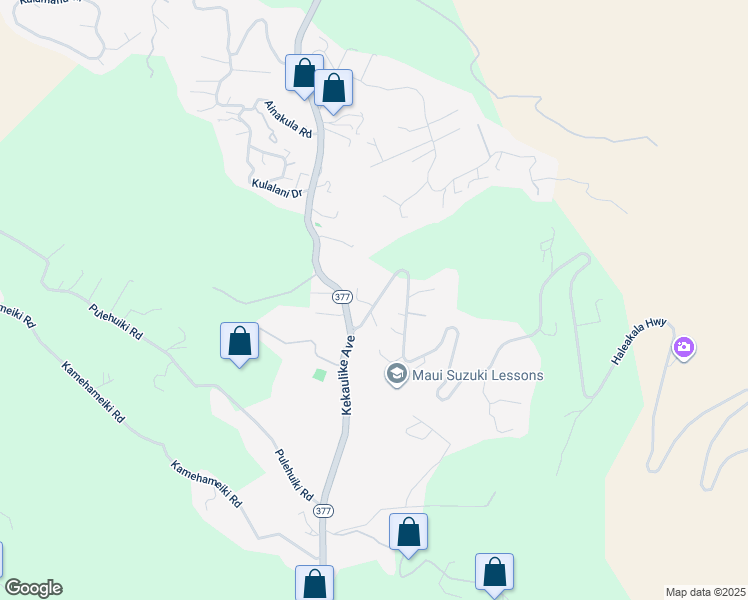 map of restaurants, bars, coffee shops, grocery stores, and more near 10 Palena Place in Kula