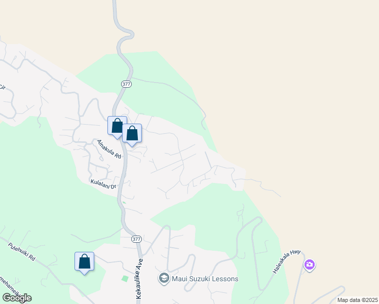 map of restaurants, bars, coffee shops, grocery stores, and more near 23 Upu Place in Kula