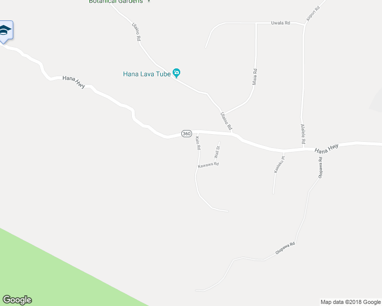 map of restaurants, bars, coffee shops, grocery stores, and more near 60 Kalo Road in Hana
