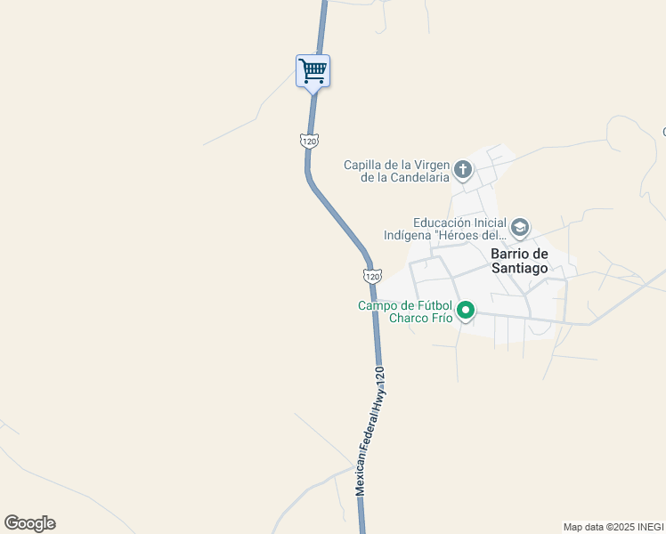 map of restaurants, bars, coffee shops, grocery stores, and more near in Xilitla