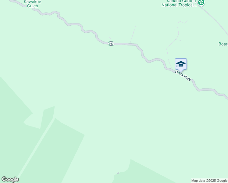 map of restaurants, bars, coffee shops, grocery stores, and more near 1772 Hana Highway in Hana