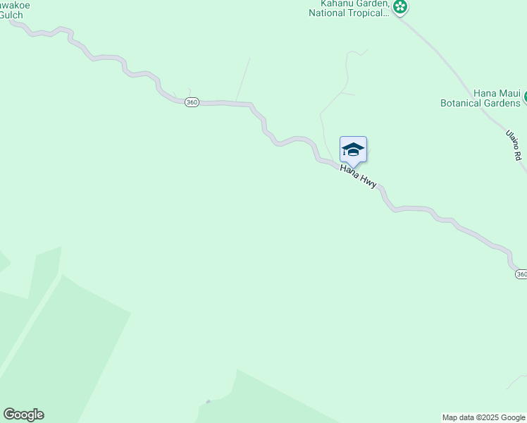 map of restaurants, bars, coffee shops, grocery stores, and more near 1840 Hana Highway in Hana
