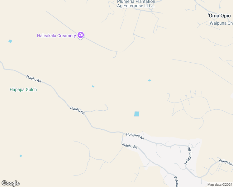 map of restaurants, bars, coffee shops, grocery stores, and more near 1900 Pulehu Road in Kula