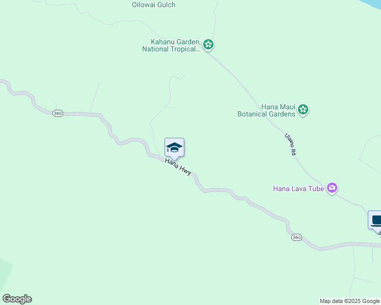 map of restaurants, bars, coffee shops, grocery stores, and more near 1995 Hana Highway in Maui County