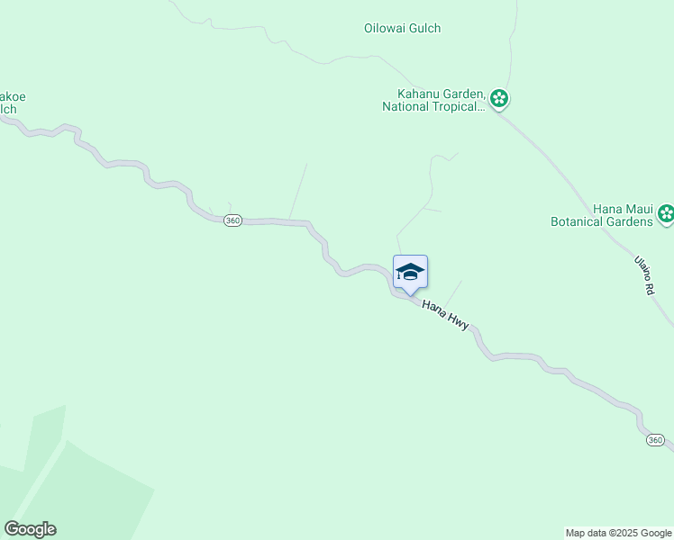 map of restaurants, bars, coffee shops, grocery stores, and more near 1882 Hana Highway in Hana