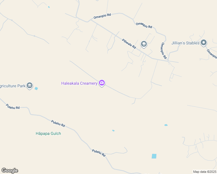 map of restaurants, bars, coffee shops, grocery stores, and more near Hoomaikai Place in Kula