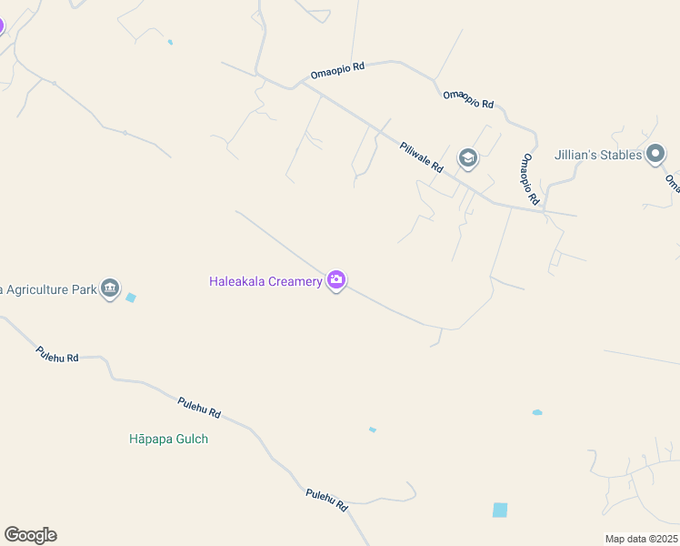 map of restaurants, bars, coffee shops, grocery stores, and more near Hoomaikai Place in Kula