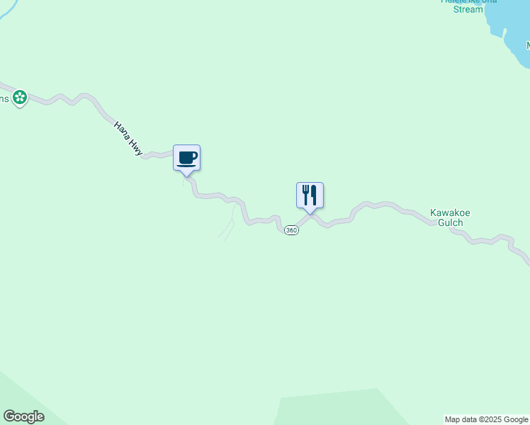map of restaurants, bars, coffee shops, grocery stores, and more near 979 Hana Highway in Maui County