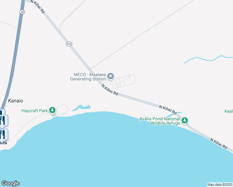map of restaurants, bars, coffee shops, grocery stores, and more near 940 North Kihei Road in Kihei
