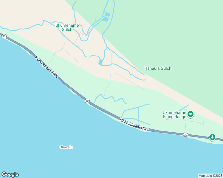 map of restaurants, bars, coffee shops, grocery stores, and more near Pohaku Aeko Street in Maui County