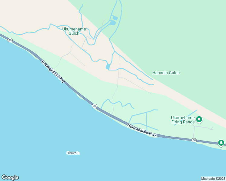 map of restaurants, bars, coffee shops, grocery stores, and more near Pohaku Aeko Street in Maui County