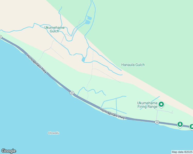 map of restaurants, bars, coffee shops, grocery stores, and more near Pohaku Aeko Street in Maui County