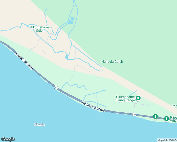 map of restaurants, bars, coffee shops, grocery stores, and more near Paeki'i Place in Maui County
