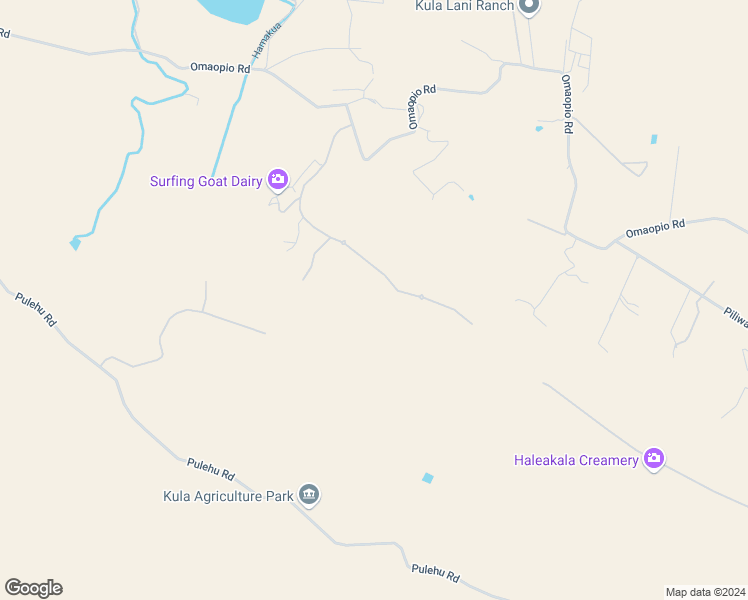 map of restaurants, bars, coffee shops, grocery stores, and more near 136 Ikena Kai Place in Kula