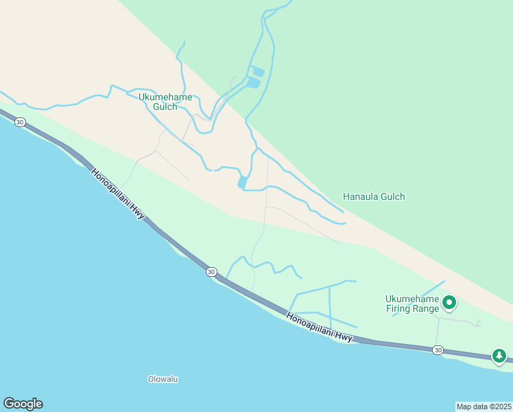 map of restaurants, bars, coffee shops, grocery stores, and more near Pohaku Aeko Street in Maui County