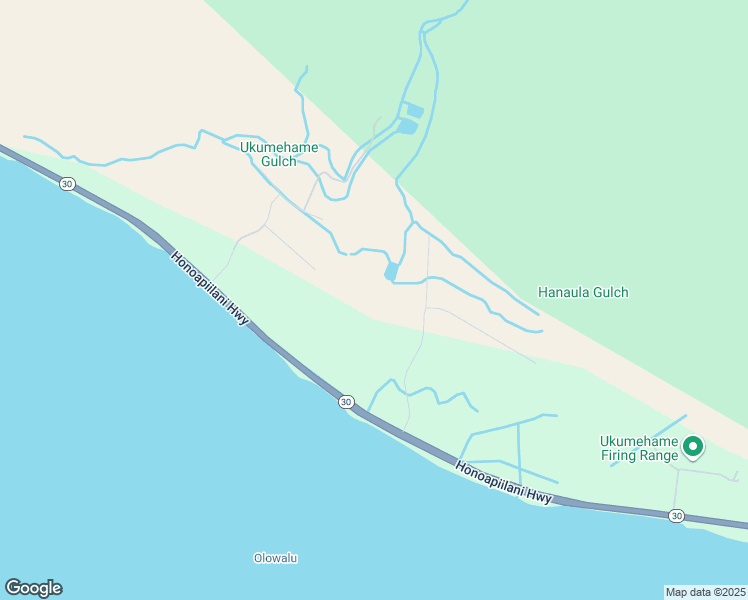 map of restaurants, bars, coffee shops, grocery stores, and more near Pohaku Aeko Street in Maui County