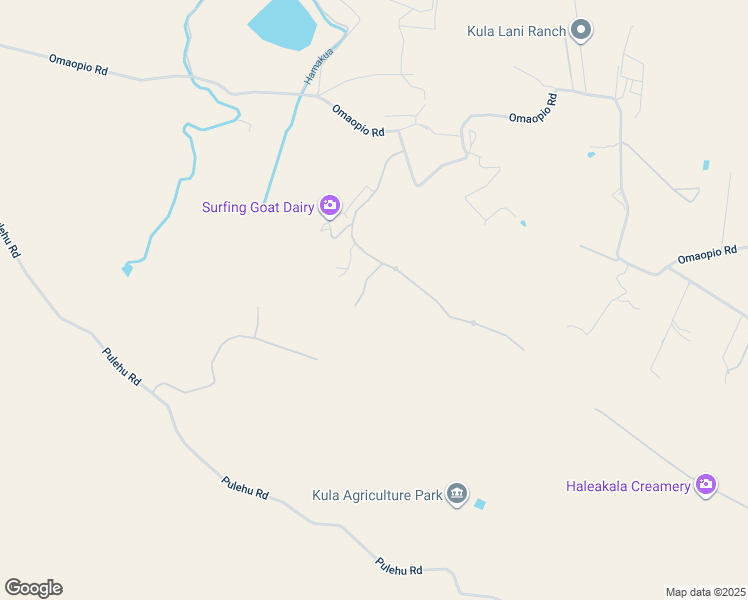 map of restaurants, bars, coffee shops, grocery stores, and more near 92 Ikena Kai Place in Kula