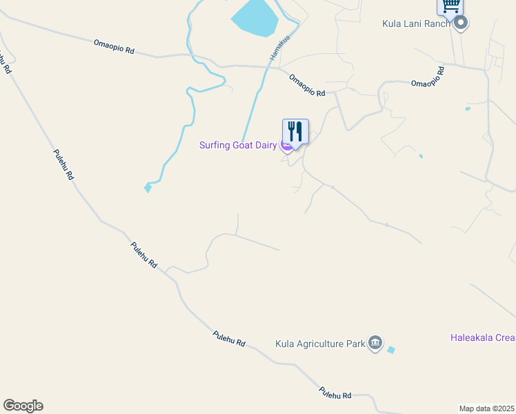 map of restaurants, bars, coffee shops, grocery stores, and more near 34 Apali Way in Kula