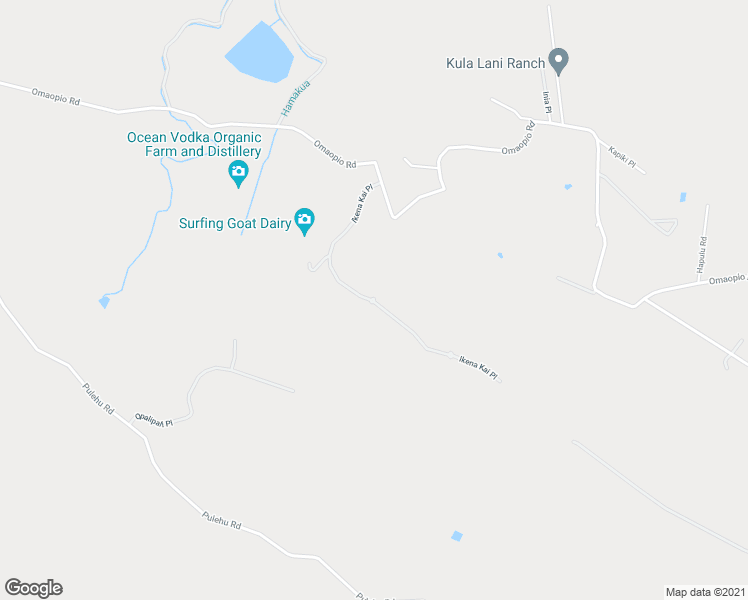 map of restaurants, bars, coffee shops, grocery stores, and more near 161 Ikena Kai Place in Kula