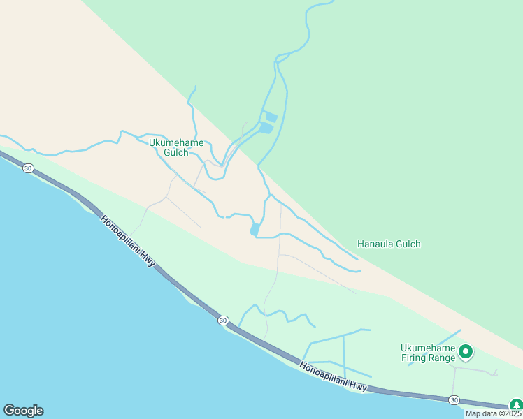 map of restaurants, bars, coffee shops, grocery stores, and more near Pohaku Aeko Street in Maui County