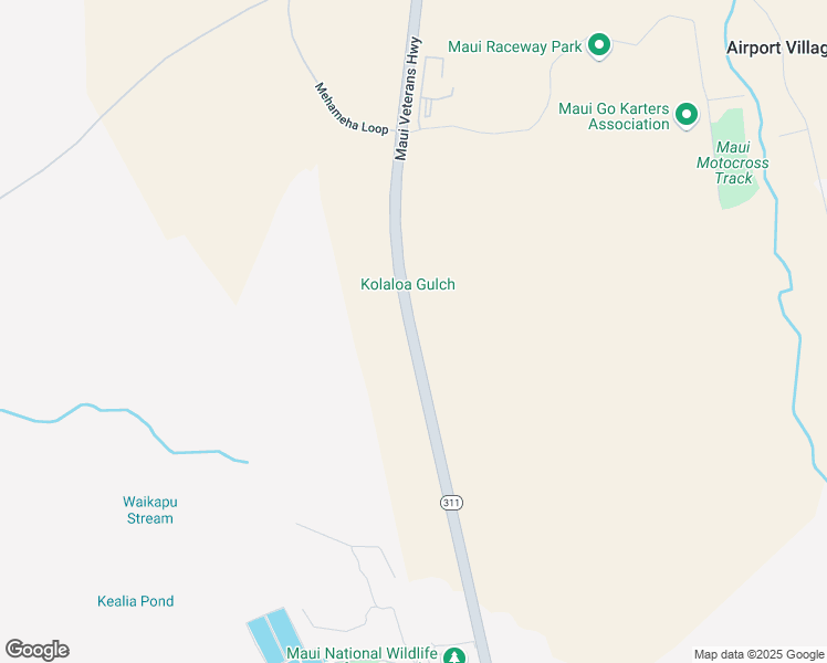 map of restaurants, bars, coffee shops, grocery stores, and more near Maui Veterans Highway in Kihei