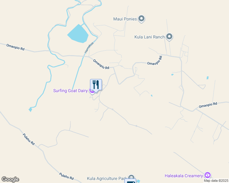 map of restaurants, bars, coffee shops, grocery stores, and more near 41 Ikena Kai Place in Kula