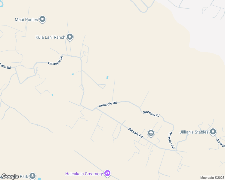 map of restaurants, bars, coffee shops, grocery stores, and more near 0 Omaopio Road in Makawao
