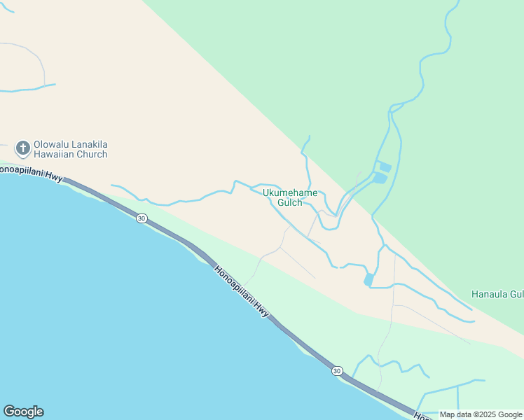 map of restaurants, bars, coffee shops, grocery stores, and more near in Olowalu