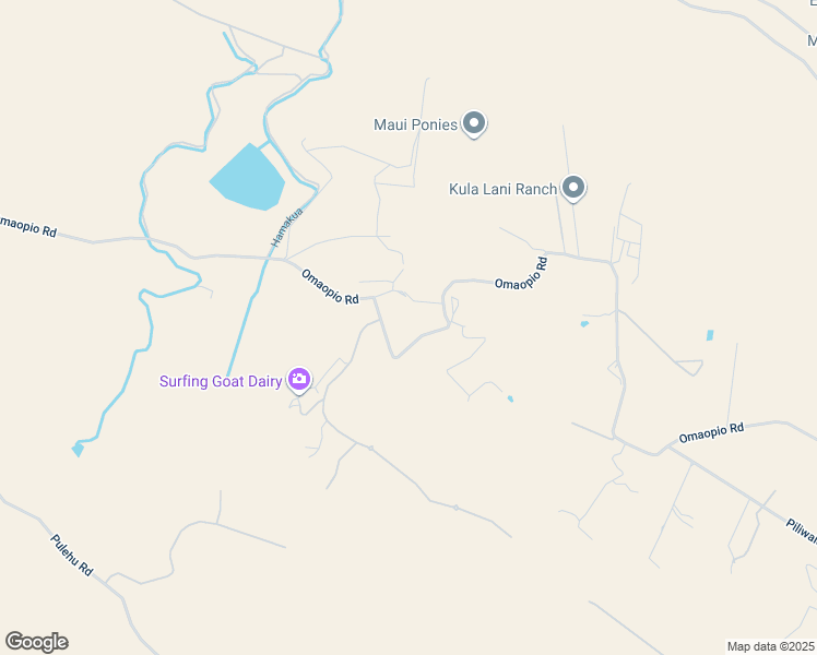 map of restaurants, bars, coffee shops, grocery stores, and more near 3446 Omaopio Road in Kula