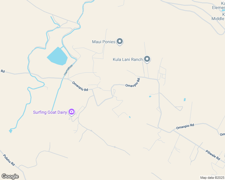map of restaurants, bars, coffee shops, grocery stores, and more near 3361 Omaopio Road in Kula