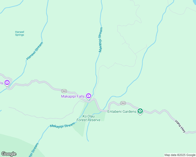 map of restaurants, bars, coffee shops, grocery stores, and more near 0 Nahiku Road in Maui County