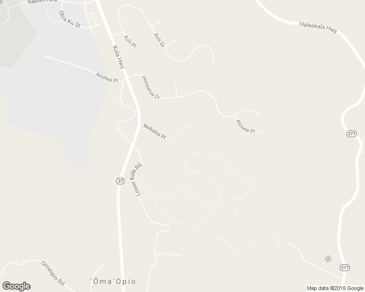 map of restaurants, bars, coffee shops, grocery stores, and more near 22 Noholoa Place in Makawao