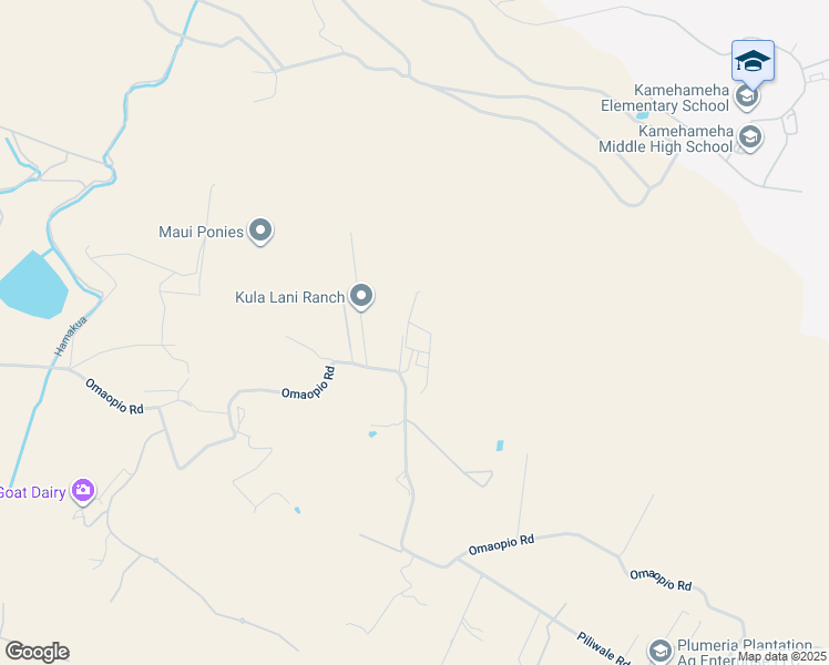 map of restaurants, bars, coffee shops, grocery stores, and more near 2778 Omaopio Road in Kula