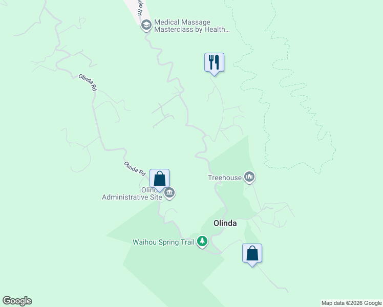 map of restaurants, bars, coffee shops, grocery stores, and more near 2400 Piiholo Road in Makawao