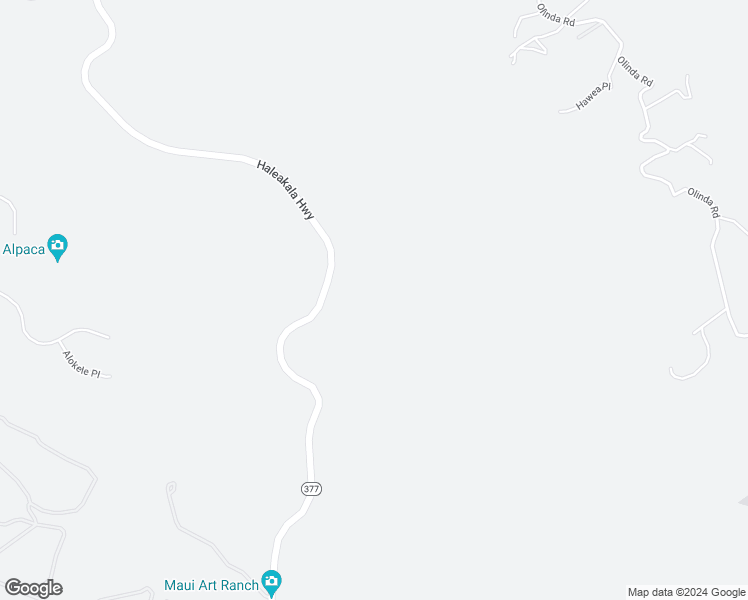 map of restaurants, bars, coffee shops, grocery stores, and more near 12241 Haleakala Highway in Makawao