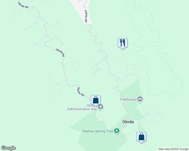 map of restaurants, bars, coffee shops, grocery stores, and more near 47 Naniuka Place in Makawao