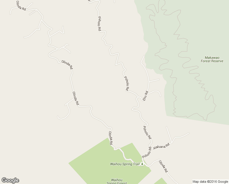 map of restaurants, bars, coffee shops, grocery stores, and more near 43 Naniuka Place in Makawao