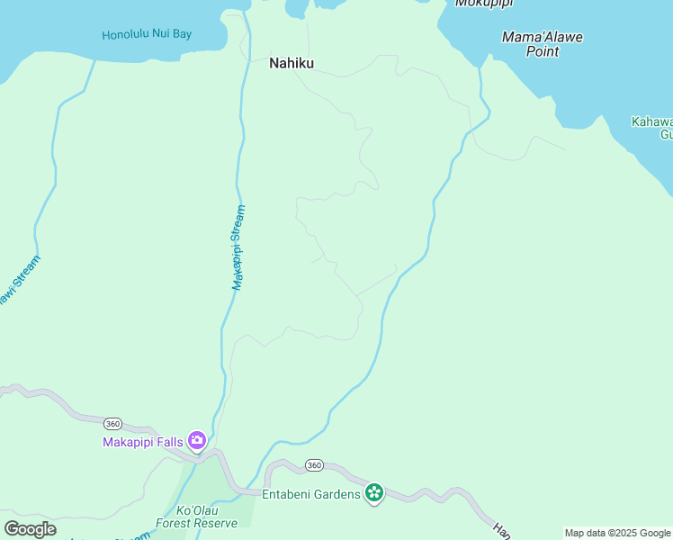 map of restaurants, bars, coffee shops, grocery stores, and more near 0 Nahiku Road in Maui County
