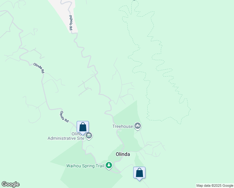 map of restaurants, bars, coffee shops, grocery stores, and more near 1242 Ehu Road in Makawao