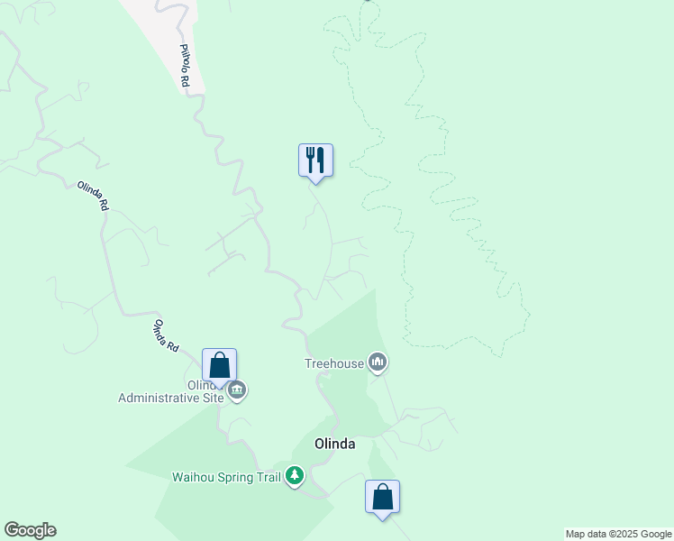 map of restaurants, bars, coffee shops, grocery stores, and more near 29 Makanani Road in Makawao