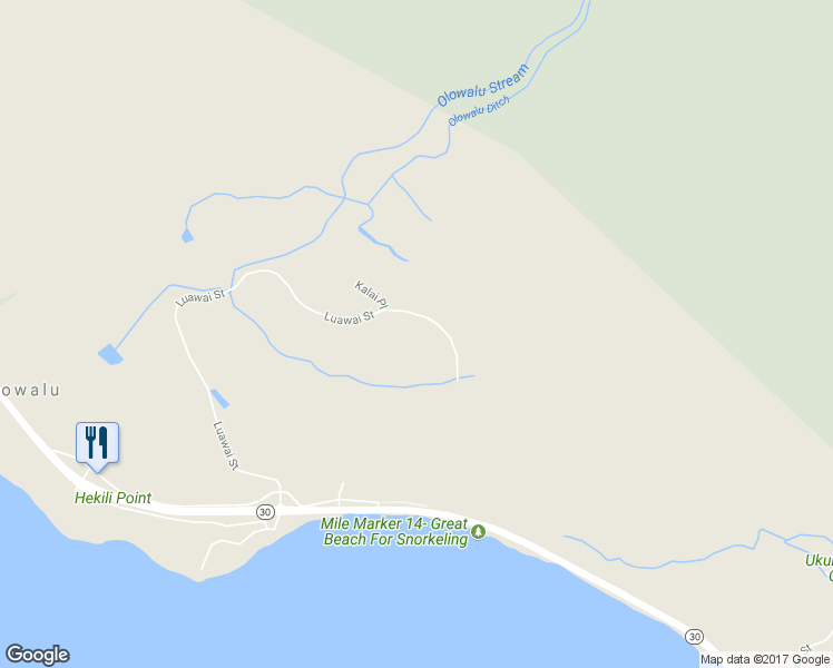 map of restaurants, bars, coffee shops, grocery stores, and more near 295 Luawai Street in Lahaina