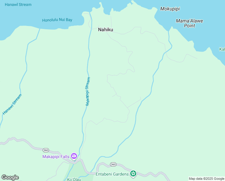 map of restaurants, bars, coffee shops, grocery stores, and more near 725 Nahiku Road in Maui County